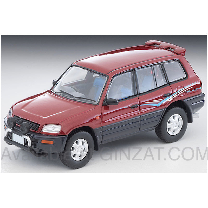 Toyota RAV4L V (Wine/Gray) 1995 Model, Tomytec Tomica Limited Vintage Neo LV-N354a diecast model car