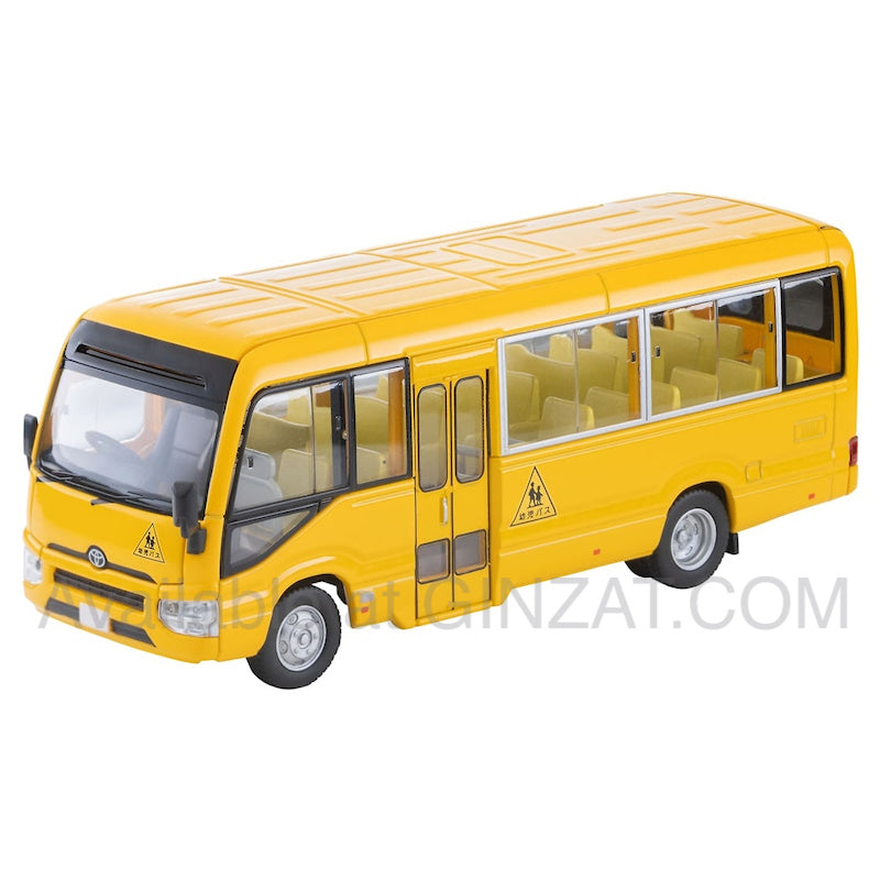 Toyota Coaster Kindergarten Bus (Yellow), Tomytec Tomica Limited Vintage Neo LV-N348a diecast model car