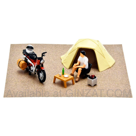 GeoColle64 #Car Snap 30a Solo Camping (with Honda CT125 Hunter Cub)
