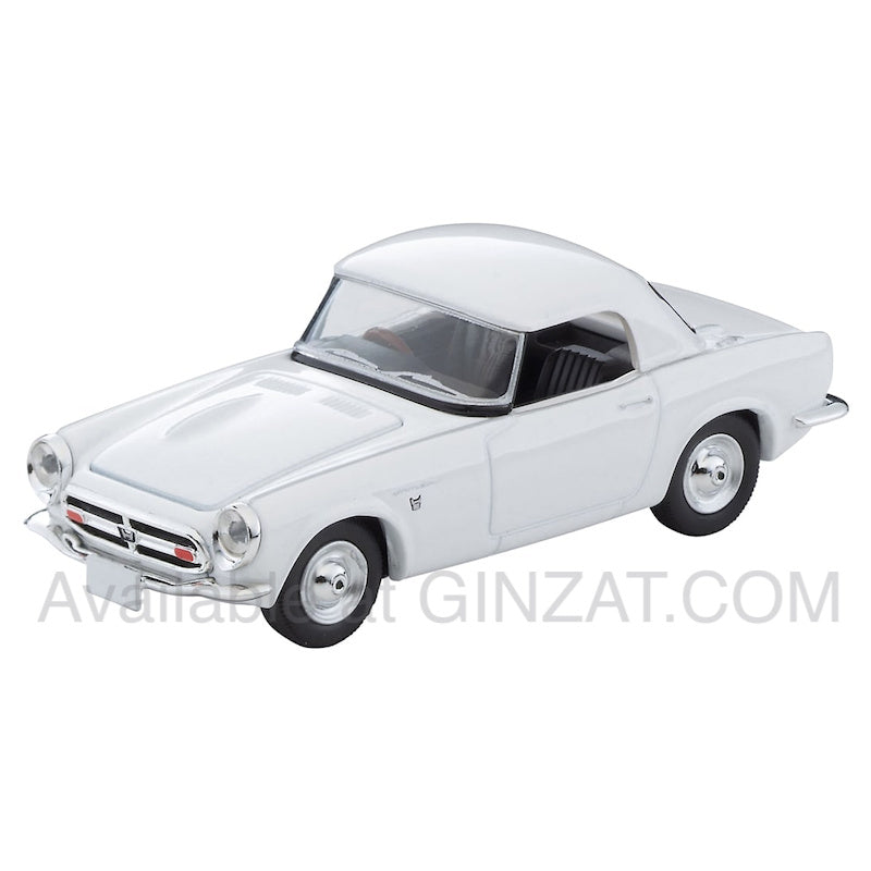 Honda S800 Closed Top (White), Tomytec Tomica Limited Vintage LV-200c diecast model car