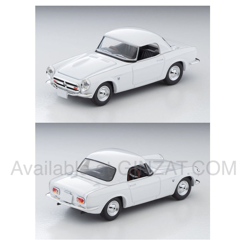 Honda S800 Closed Top (White), Tomytec Tomica Limited Vintage LV-200c diecast model car