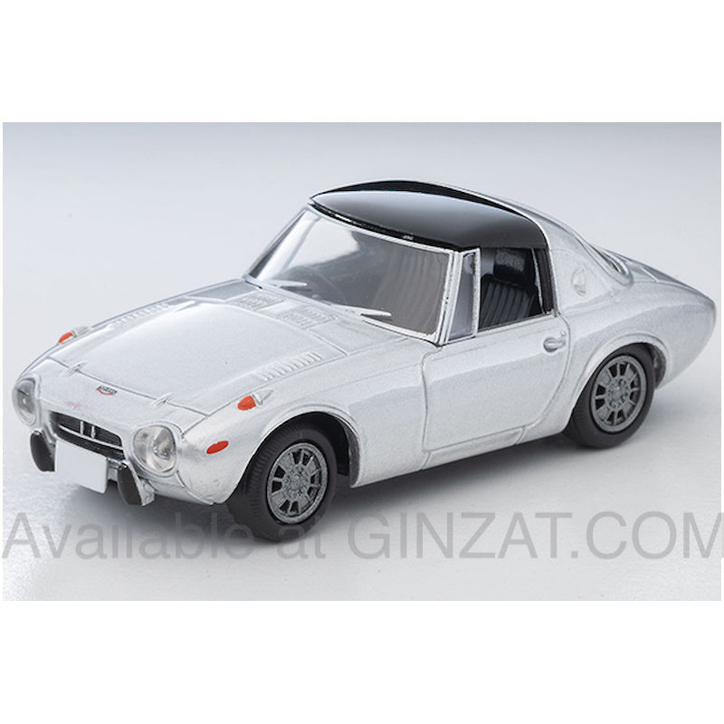 Toyota Sports 800 with Custom Wheels (Silver) 1969 Model, Tomytec Tomica Limited Vintage LV-139c diecast model car