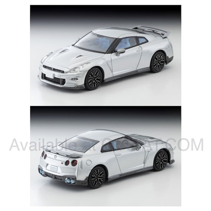 Nissan GT-R Premium Edition 2025 Model (Silver), Tomytec Tomica Limited Vintage Neo LV-N350a diecast model car