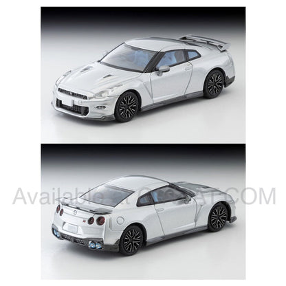 Nissan GT-R Premium Edition 2025 Model (Silver), Tomytec Tomica Limited Vintage Neo LV-N350a diecast model car