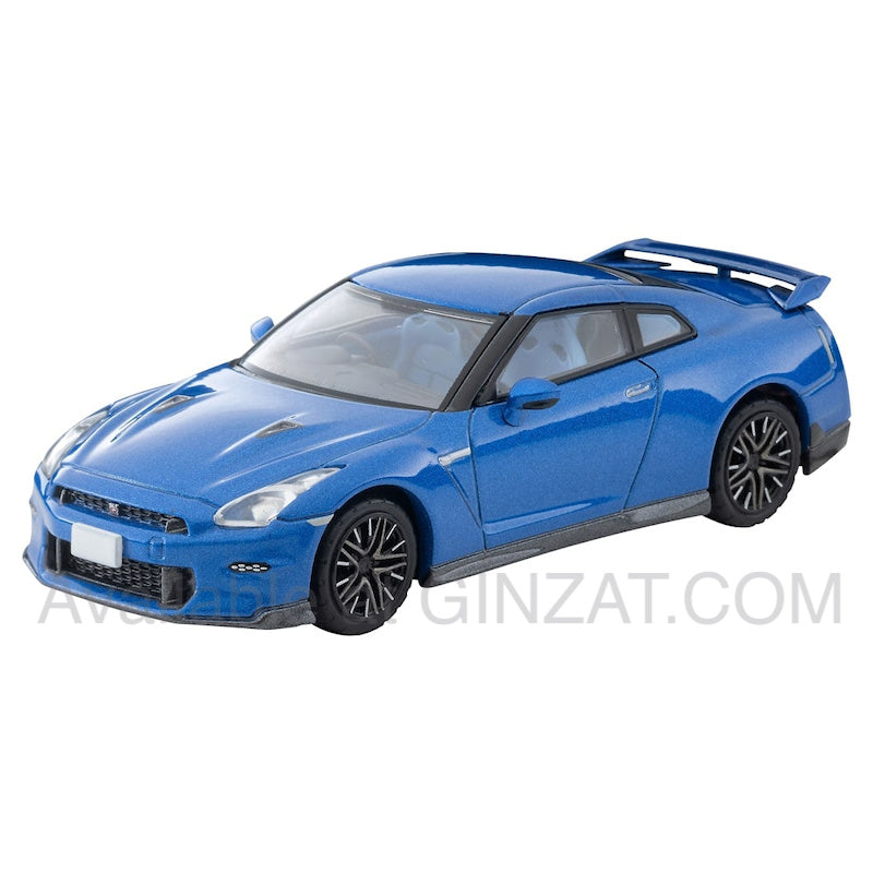Nissan GT-R Premium Edition 2025 Model (Blue), Tomytec Tomica Limited Vintage Neo LV-N350b diecast model car