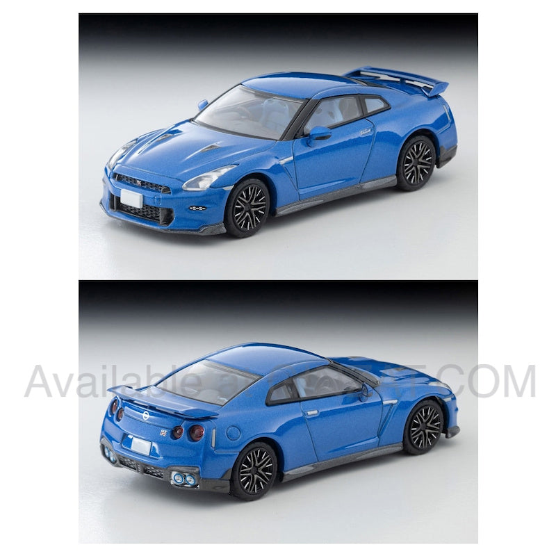 Nissan GT-R Premium Edition 2025 Model (Blue), Tomytec Tomica Limited Vintage Neo LV-N350b diecast model car
