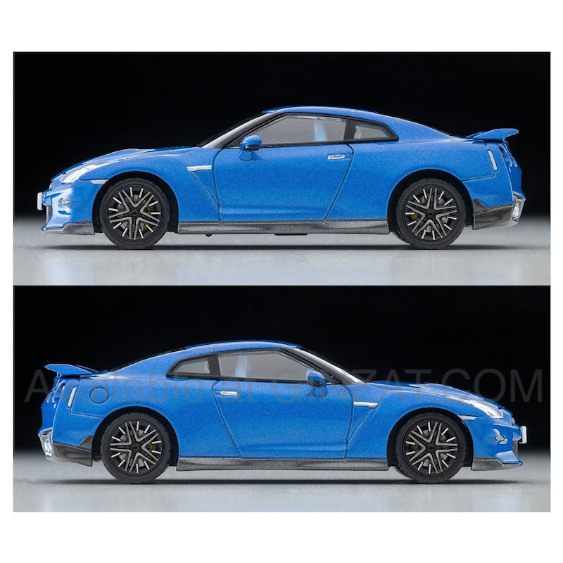 Nissan GT-R Premium Edition 2025 Model (Blue), Tomytec Tomica Limited Vintage Neo LV-N350b diecast model car