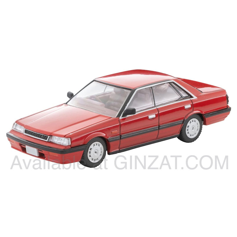 Nissan Skyline 4-Door HT 1800 Passage (Red, 1987), Tomytec Tomica Limited Vintage Neo LV-N352a diecast model car 