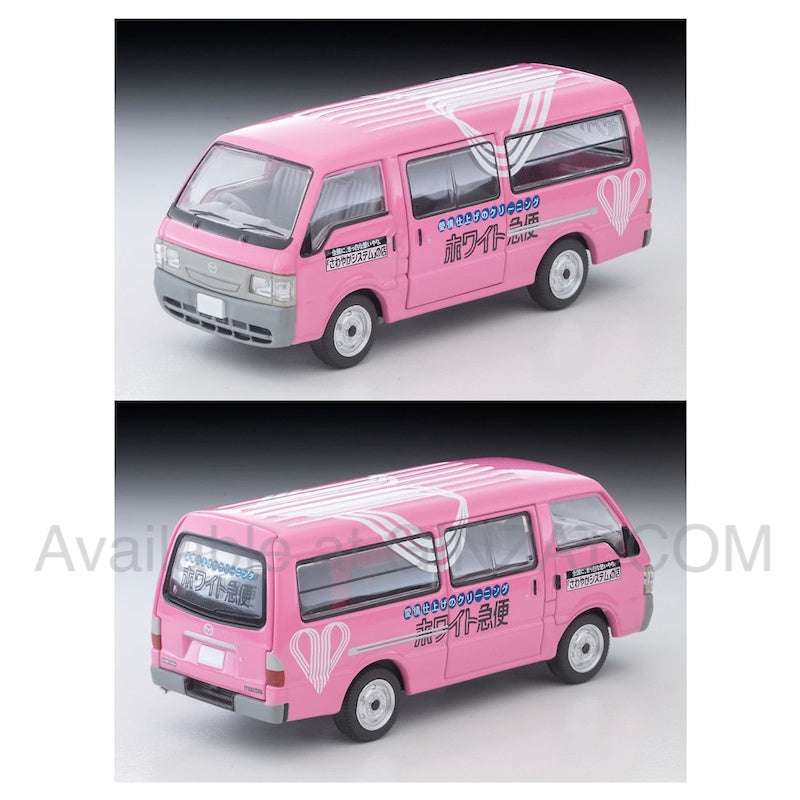 Mazda Bongo Brawny Van (White Kyubin courier version), Tomytec Tomica Limited Vintage Neo LV-N310c diecast model car