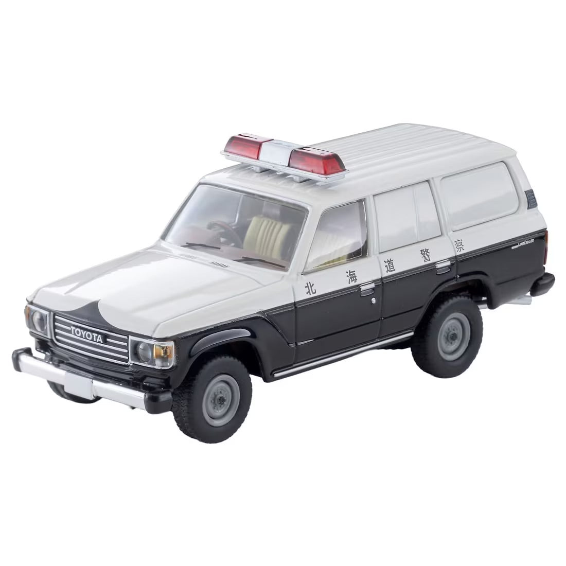Tomica Limited Vintage Neo LV-N371a Toyota Land Cruiser 60 Patrol Car (Hokkaido Police)