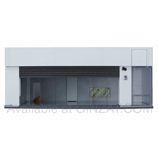 Tomica Premium Tomica Garage Silver White Standard Edition