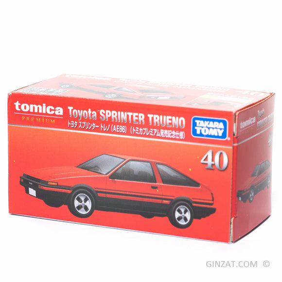 TOYOTA Sprinter Trueno (Special First Edition) Tomica Premium No.40 diecast model