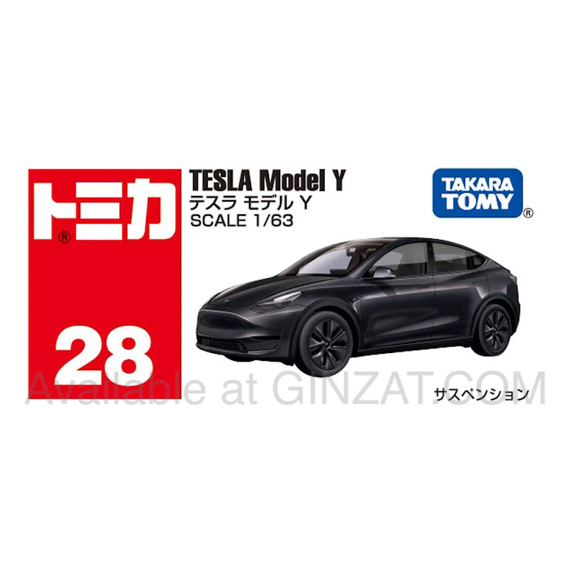 Tesla Model Y, Tomica No.028 diecast model car