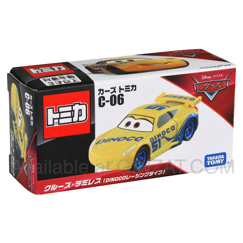 Cruz Ramirez (Dinoco Racing Type), Tomica Disney Cars C-06 diecast model car 