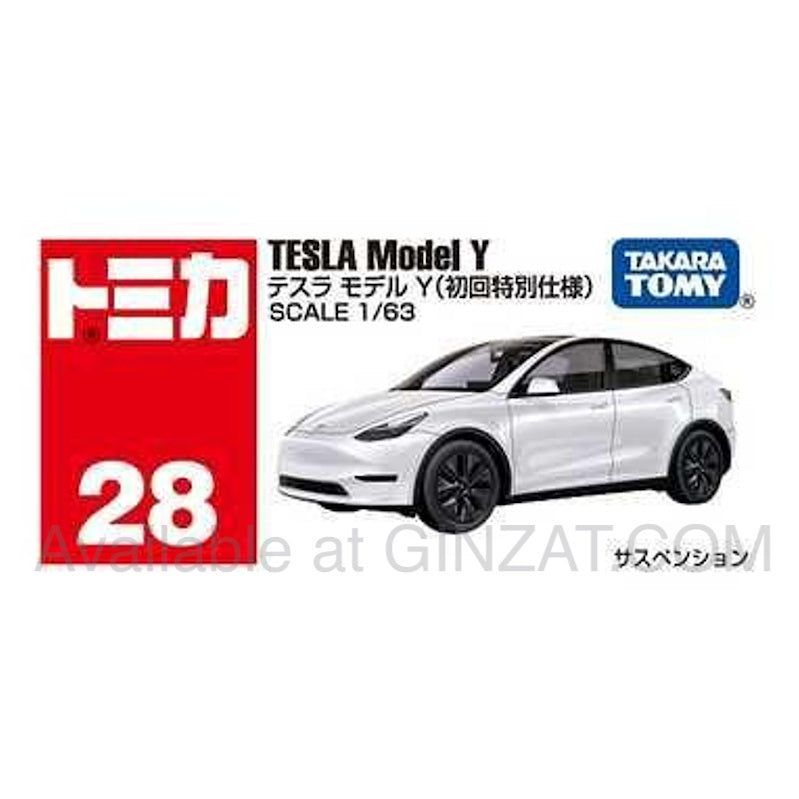 Tesla Model Y (Special First Edition), Tomica No.28 diecast model car