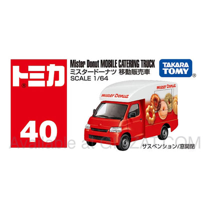 Mister Donut Mobile Sales Truck, Tomica No.040 diecast model car