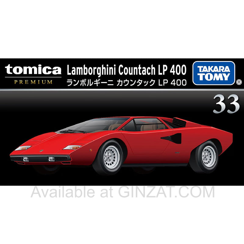 Lamborghini Countach LP400, Tomica Premium No. 33 diecast model car