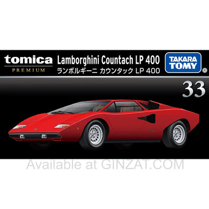 Lamborghini Countach LP400, Tomica Premium No. 33 diecast model car