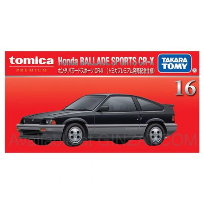 Honda Ballade Sports CR-X (Special First Edition), Tomica Premium No.16 diecast model car