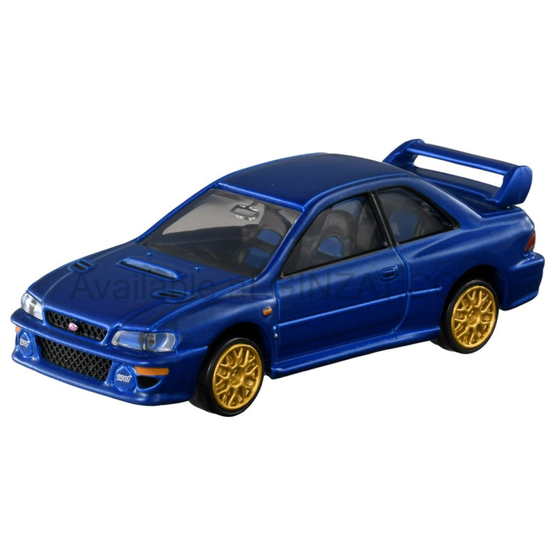 Subaru Impreza 22B-STi Version, Tomica Premium 10th Anniversary Special Reissue diecast model car 
