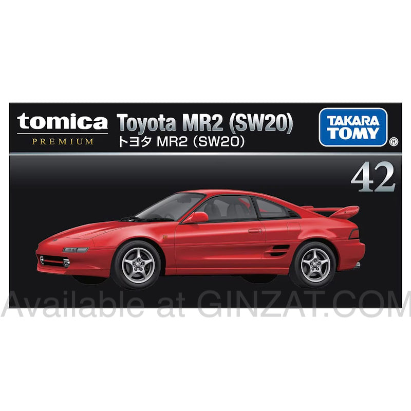 Toyota MR2 (SW20), Tomica Premium No.42 diecast model car