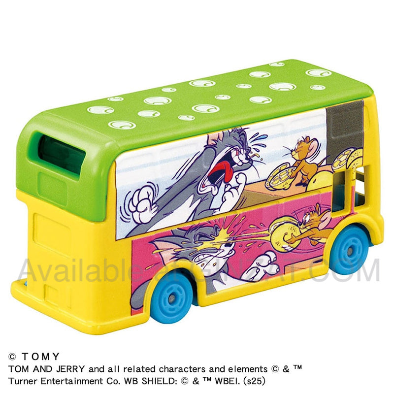 Tom and Jerry Wrapping Bus (Yellow), Dream Tomica SP diecast model car