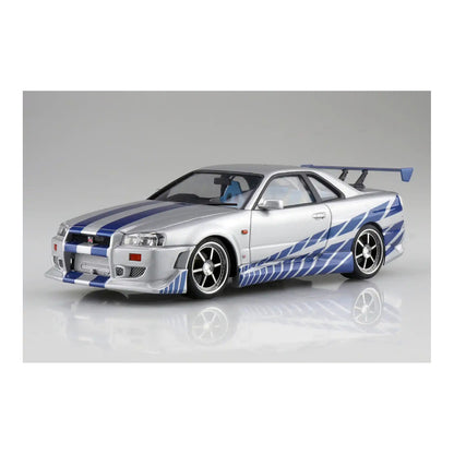 Aoshima 1/24 Fast & Furious R34 Skyline GT-R