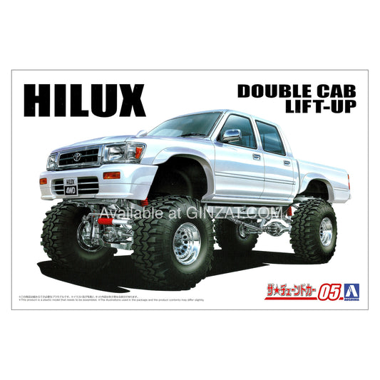 Aoshima 1/24 LN107 Hilux Pickup Double Cab Lifted '94 (Toyota)
