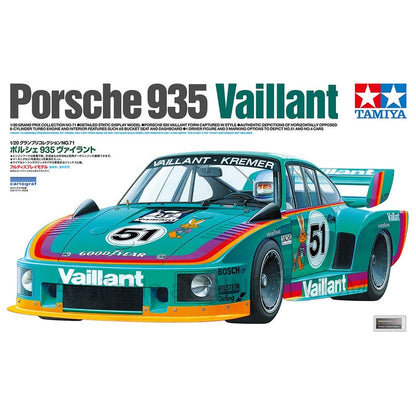Porsche 935 Vaillant, Tamiya Plastic Model Kit (Scale 1/20)