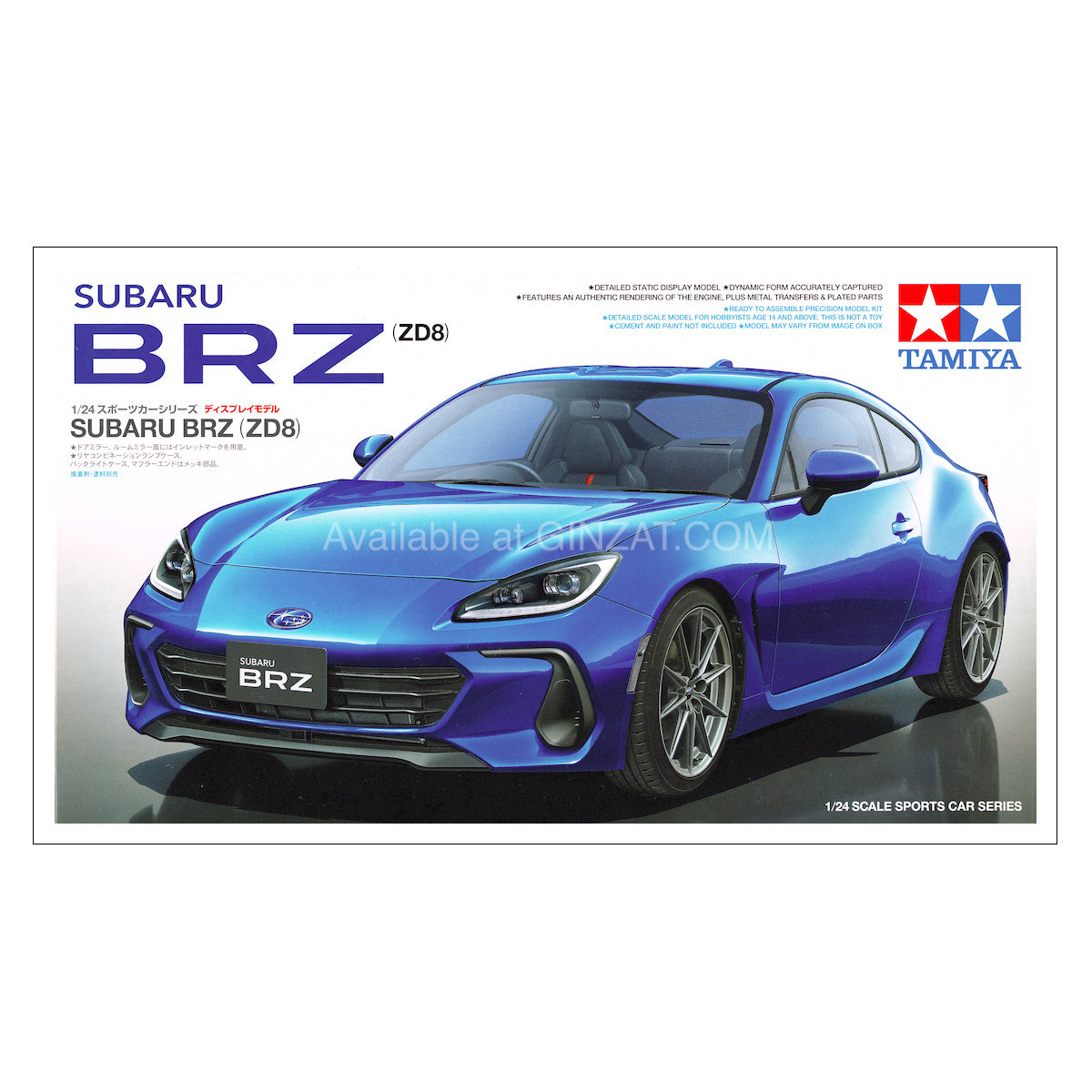 Tamiya 1/24 SUBARU BRZ (ZD8)