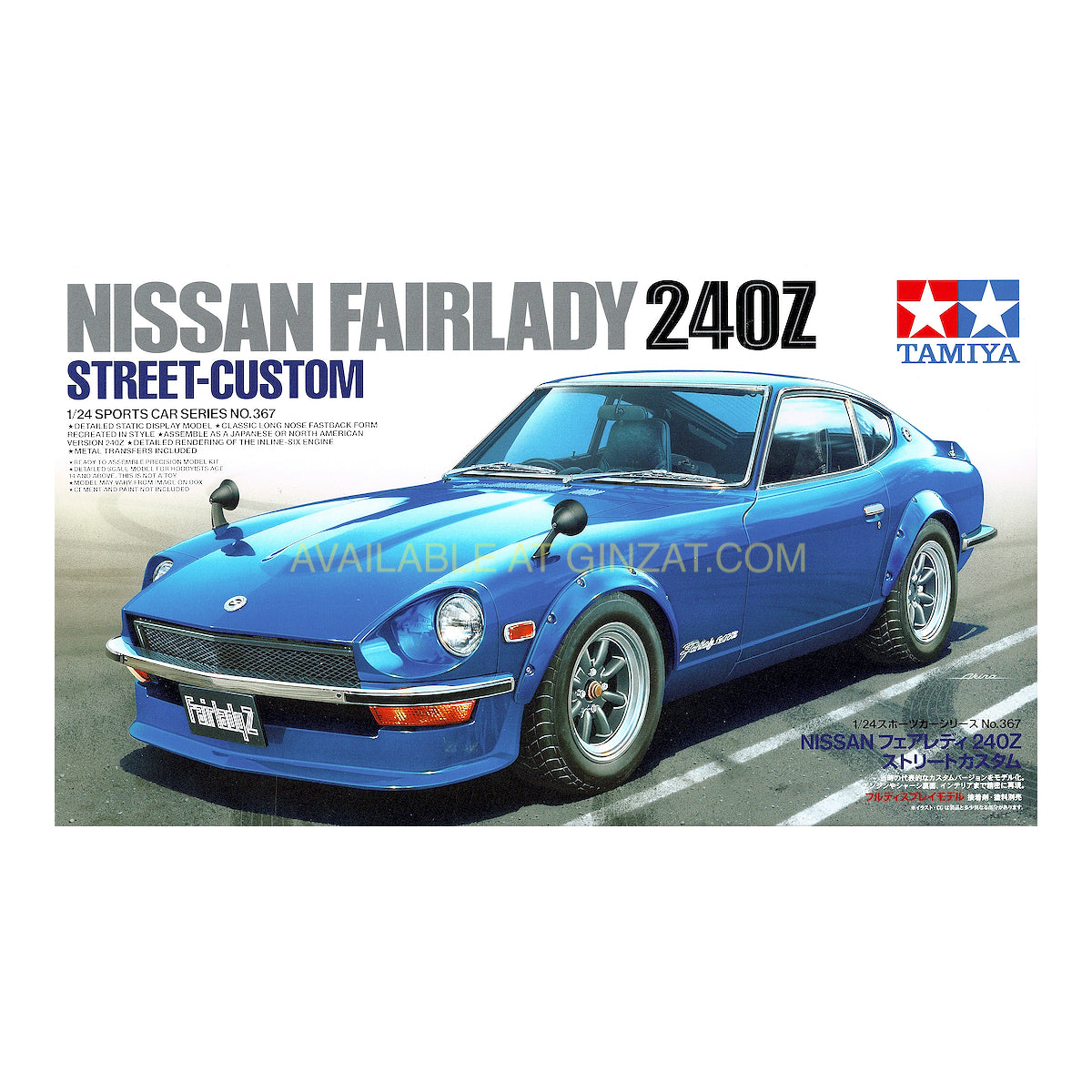 Tamiya 1/24 NISSAN FAIRLADY 240Z STREET-CUSTOM