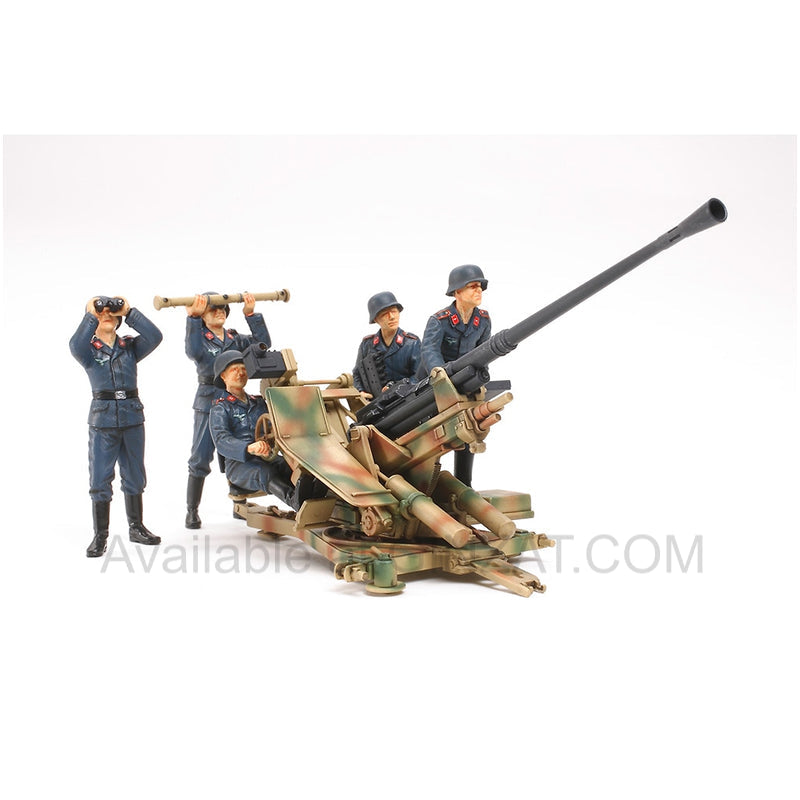 Tamiya 1/35 Scale German 3.7Cm Flak 37 Anti-Aircraft Gun W/Crew