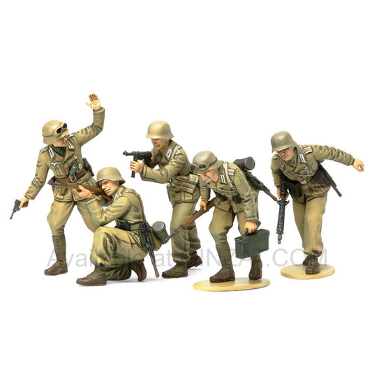 Tamiya 1/35 Scale Wwii German Africa Corps Infantry Set