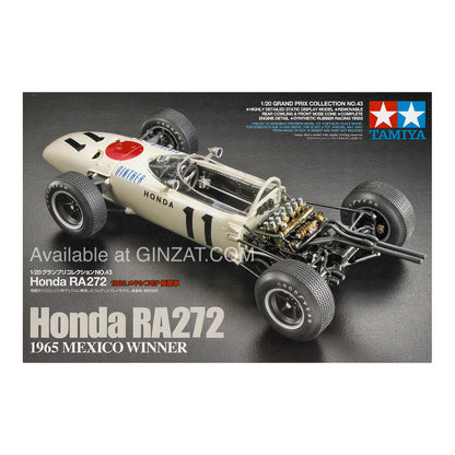 Tamiya 1/20 Honda RA272 1965 Mexico GR Winner