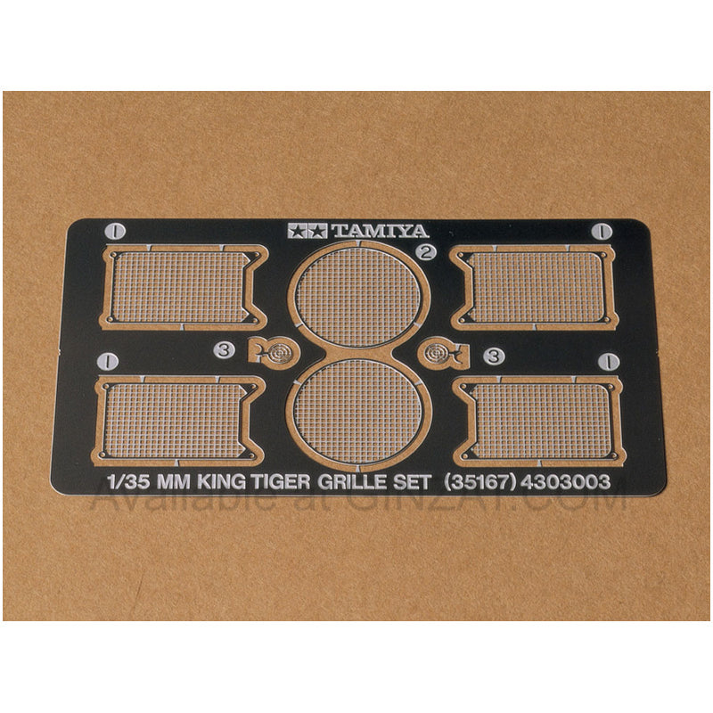 Tamiya 1/35 Scale Ger. King Tiger Photo Etched Grille Set