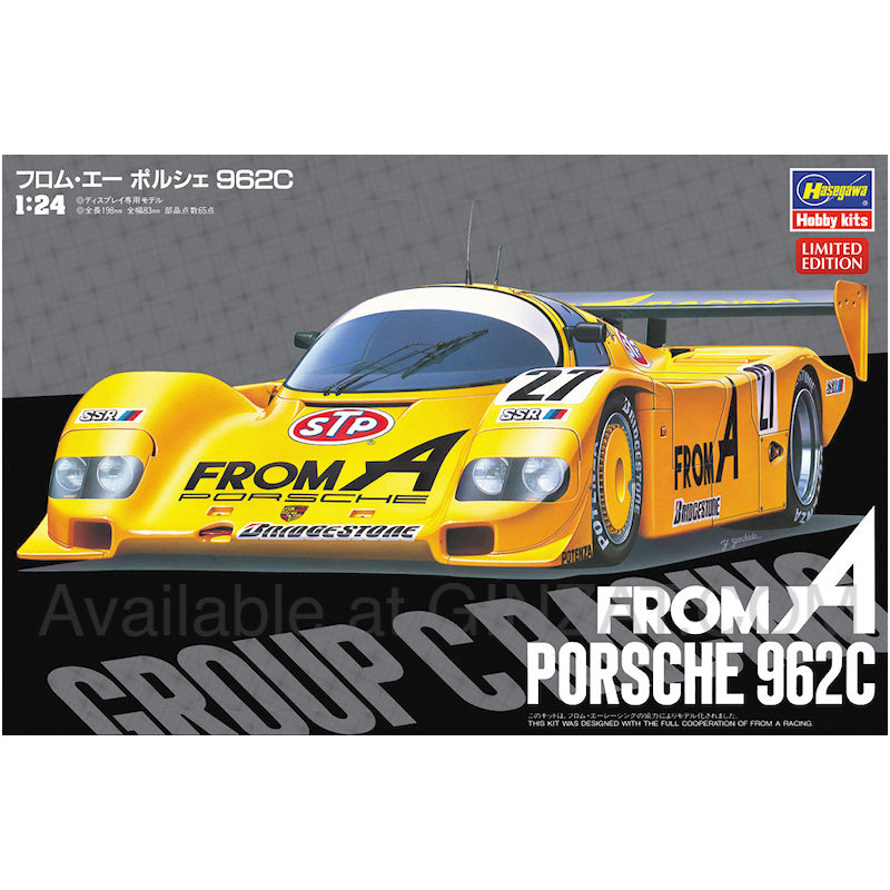 Hasegawa 1/24 Plastic Model Kit – From-A Porsche 962C