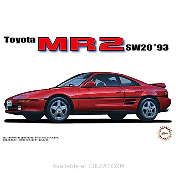 Toyota MR2 SW20 ‘93, Fujimi 1/24 Plastic Model Kit