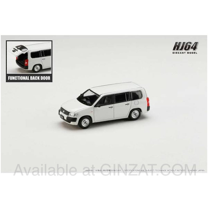 Toyota Probox GL Silver Metallic, Hobby Japan 1/64 diecast model car