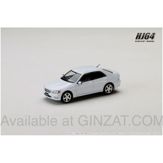 Toyota Altezza RS200 (E10) 1998 Super White II, Hobby Japan diecast model car