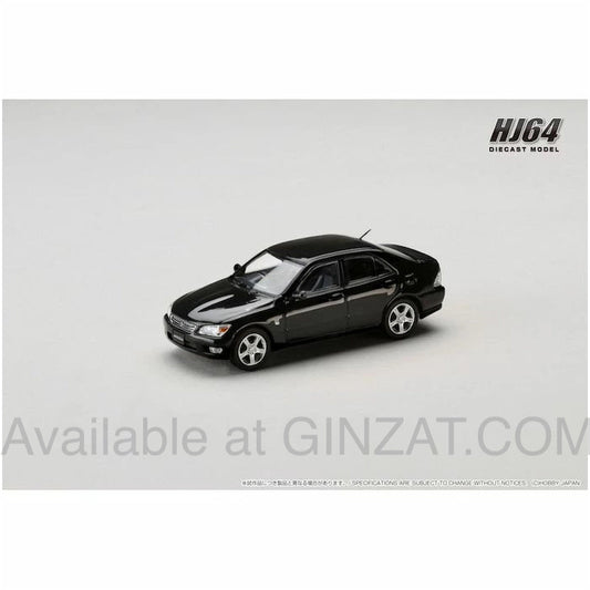 Toyota Altezza RS200 (E10) 1998 Black, Hobby Japan diecast model car