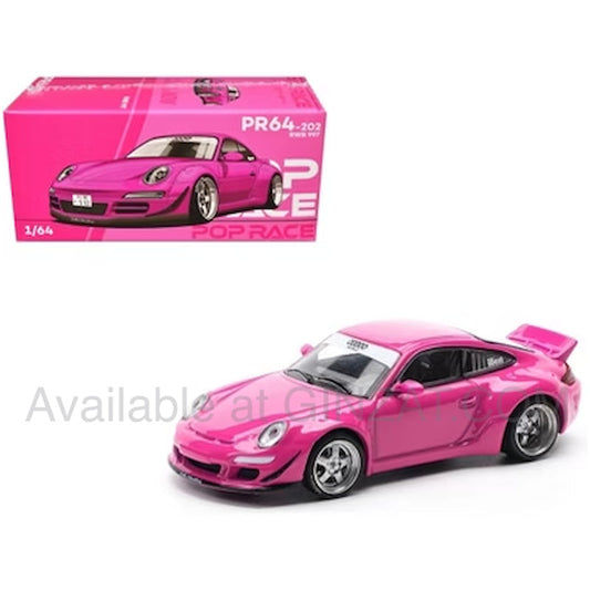 997 RWB Pink, POP Race diecast model car