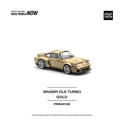 POP RACE 1:64 SINGER DLS Turbo (GOLD)
