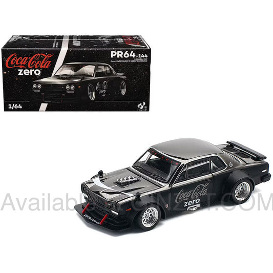 Coca-Cola SKYLINE GT-R V8 DRIF (Hakosuka), POPRACE x TINY diecast model car