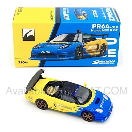 Honda NSX R GT SPOON Livery, POP Race diecast model car