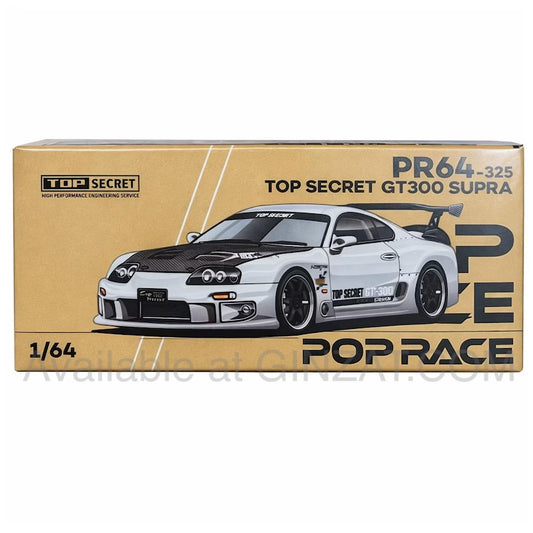 Top Secret GT300 Supra (Silver Chrome)