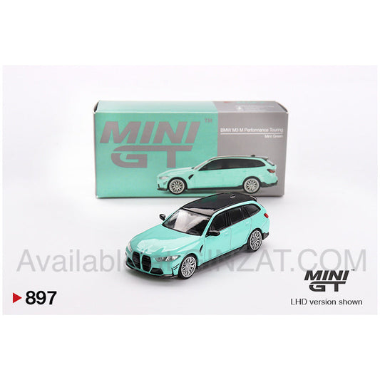 BMW M3 M Performance Touring Mint Green, Minbi GT No. 897 diecast model car
