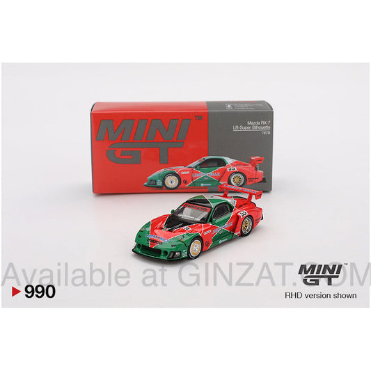 Mazda RX-7 LB-Super Silhouette 787B, Mini GT No. 990 diecast model car