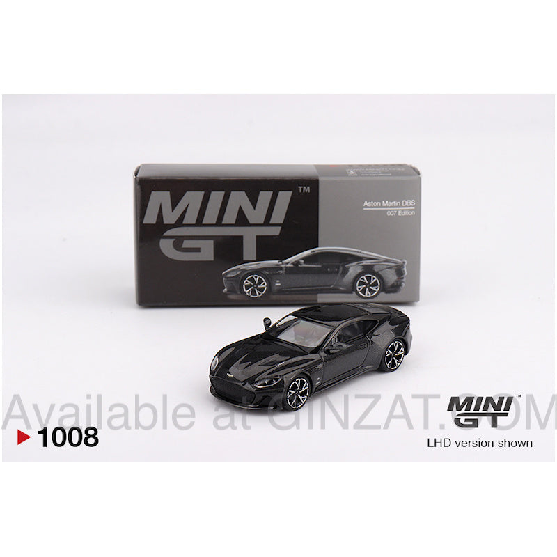 Aston Martin DBS 007 Edition, Mini GT No. 1008 diecast model car