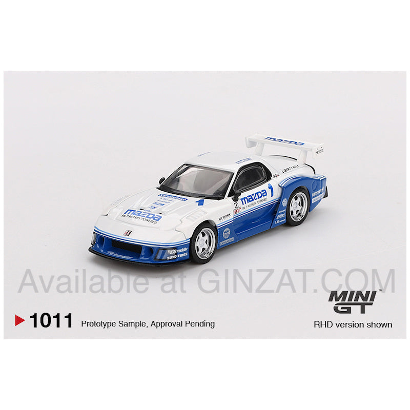 MAZDA RX-7 LB-Super Silhouette IMSA, Mini GT No. 1011 diecast model car