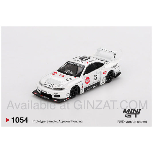 Nissan LB-Super Silhouette S15 SILVIA ATHLETE, Mini GT No. 1054 diecast model car